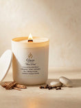 Load image into Gallery viewer, Velvet Wood Candle-Glaze Luminary
