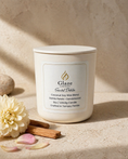 Load image into Gallery viewer, Santal Dahlia Candle-Glaze Luminary
