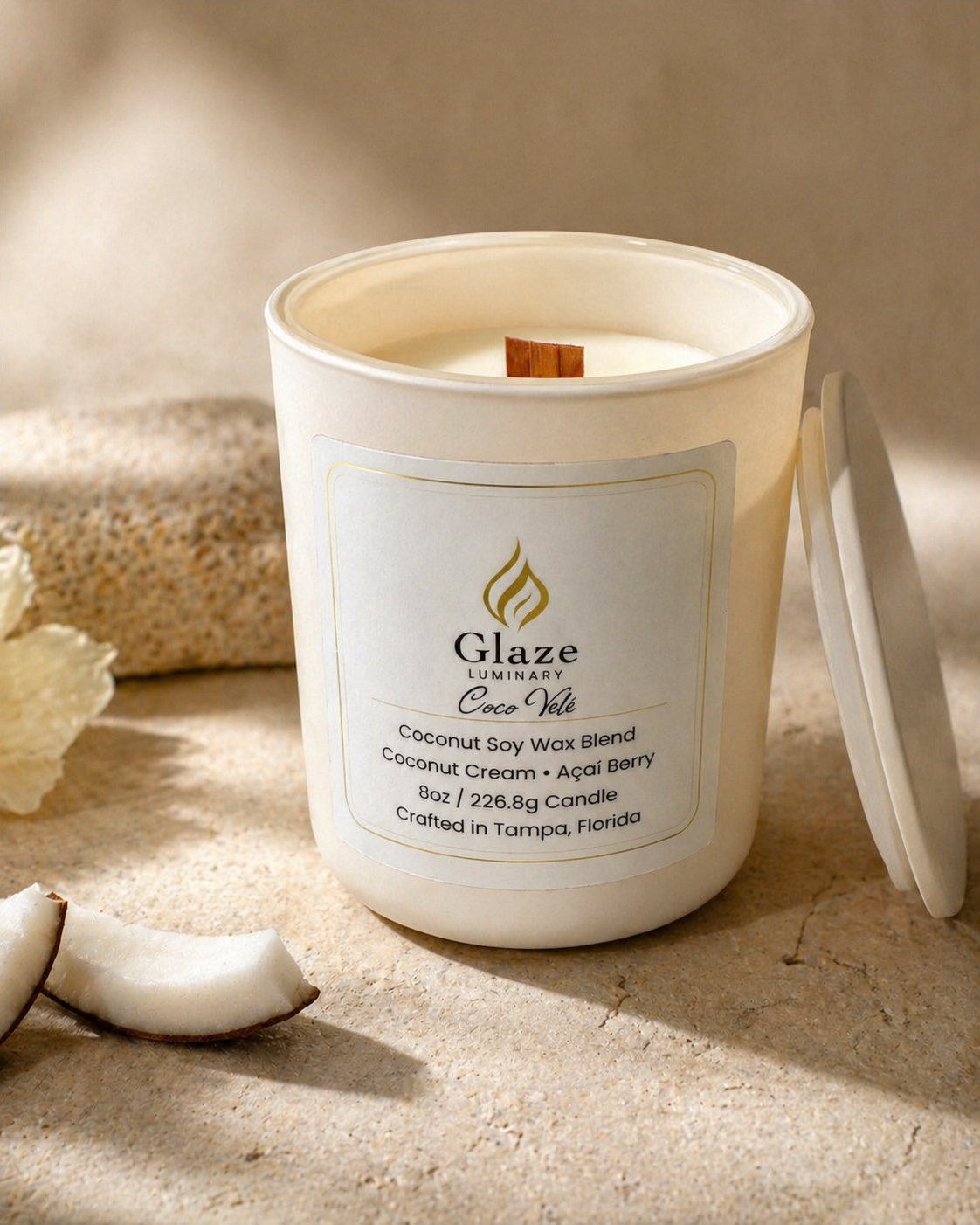 Coco Velé Candle-Glaze Luminary