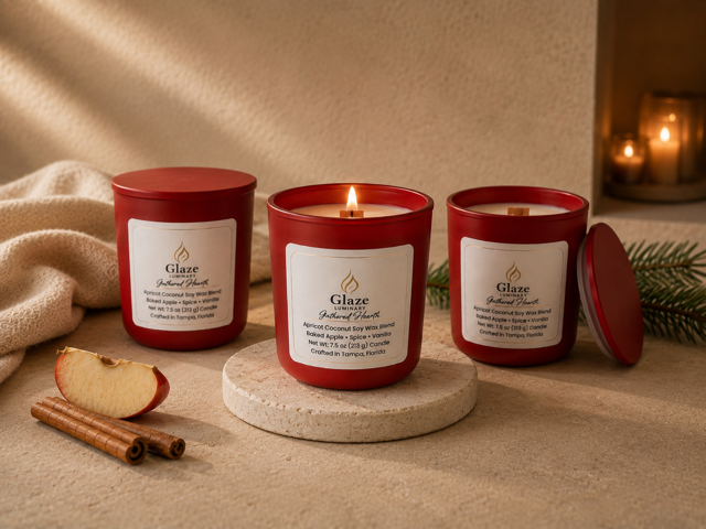 Gathered Hearth Candle