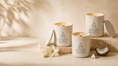 Load image into Gallery viewer, Blanc Flor Candle-Glaze Luminary
