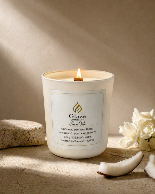 Coco Velé Candle-Glaze Luminary