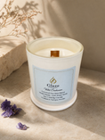 Load image into Gallery viewer, Violet Cashmere Candle-Glaze Luminary
