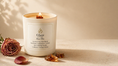 Load image into Gallery viewer, Rose Noir Candle-Glaze Luminary
