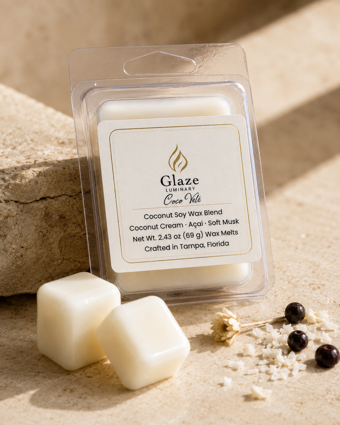 Coco Velé Wax Melt-Glaze Luminary