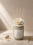 Load image into Gallery viewer, Santal Dahlia Reed Diffuser-Glaze Luminary
