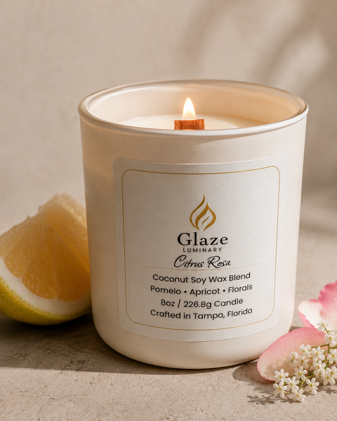 Citrus Rosa Candle